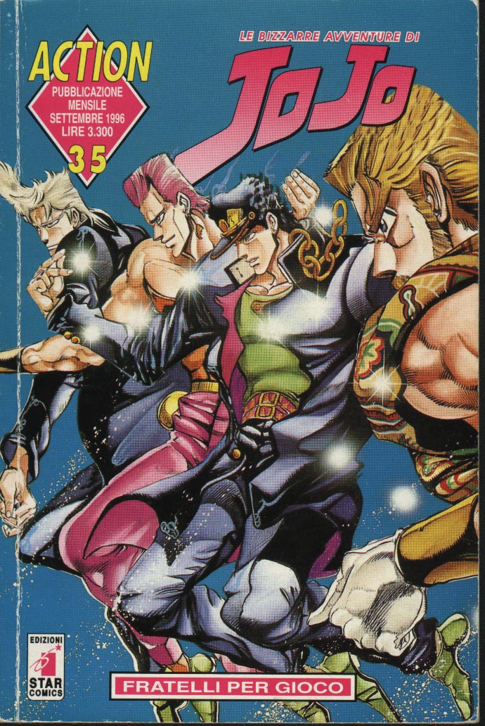 Otaku Gallery  / Anime e Manga / JoJo / Cover Manga / Cover Italy / cop035.jpg